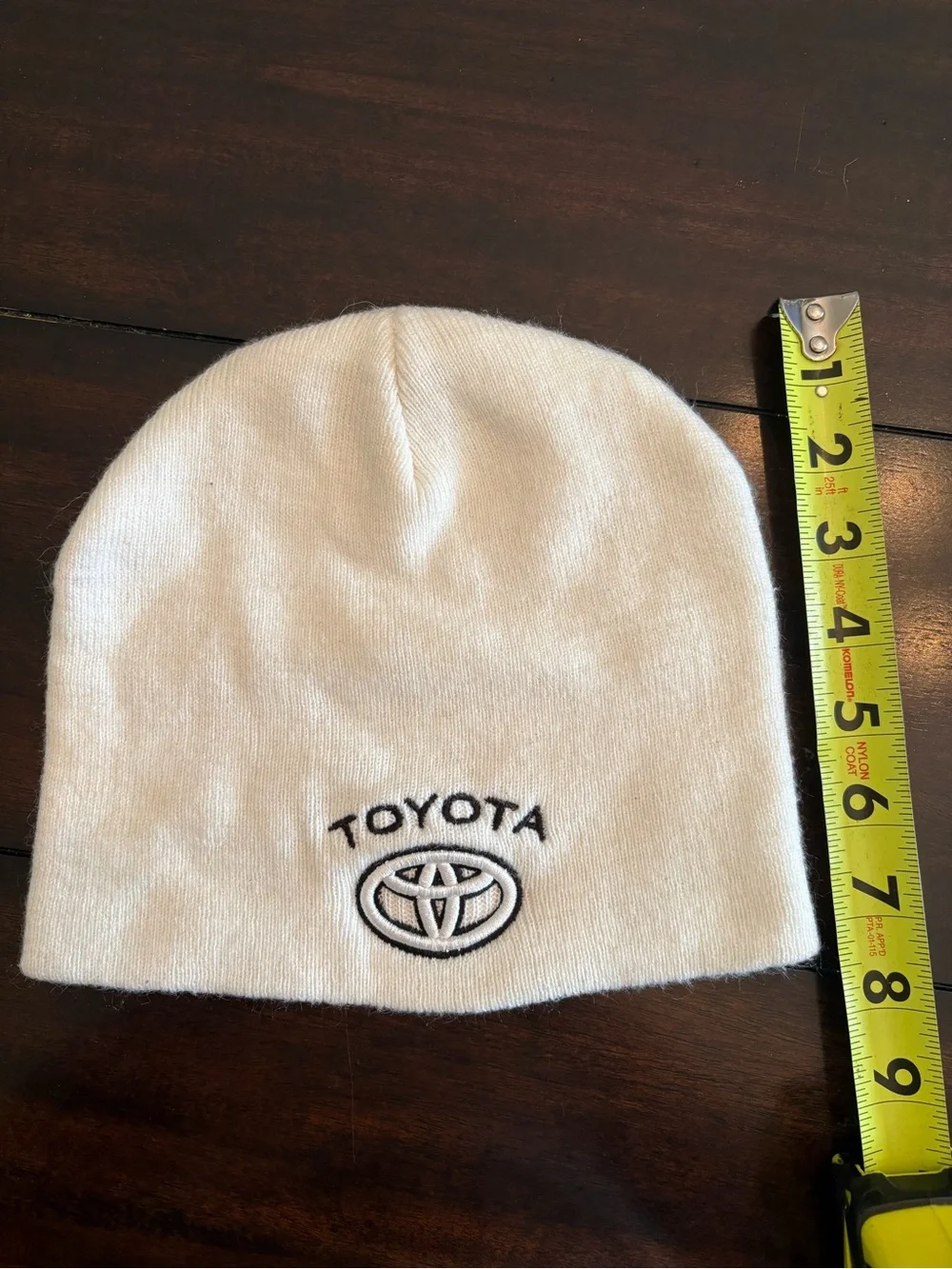 White Knit Beanie Hat - Kids